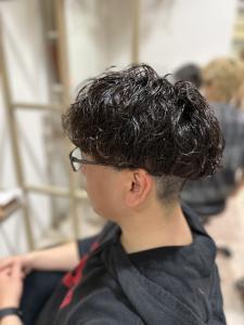 韓国風波巻きパーマ　２ブロック　フェードカット - LOHAS Hair ANGIE掲載