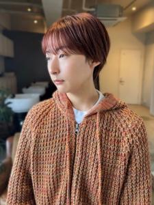 【pignon】ショートボブ　透明感カラー　アッシュピンク - 髪質改善 SEPT. 天神大名掲載