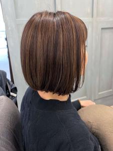 【ヘアジュレドゥ 杉下】ハイライトで大人カラー - hair jurer deux掲載