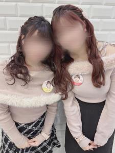 2人で可愛い編みたらしヘア＊まゆ