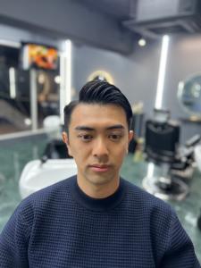 波巻き/マッシュパーマ/ウルフ/ハイライト<理容室>三軒茶屋 - Greedy FOX barber shop 三軒茶屋掲載
