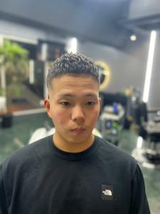 波巻き/マッシュパーマ/ウルフ/ハイライト<理容室>三軒茶屋 - Greedy FOX barber shop 三軒茶屋掲載