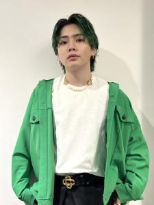 おくれ毛センターパート - メンズヘア整形サロン GOALD 渋谷神南掲載