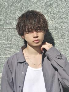 #マッシュウルフ　波巻きスパイラル　メンズパーマ - メンズヘア整形サロン GOALD 渋谷神南掲載