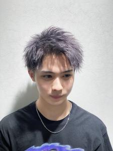 メンズヘア整形スパイラルパーマ波巻きツイストメンズパーマ髪型 - メンズヘア整形サロン GOALD 渋谷神南掲載