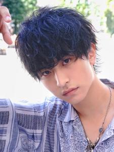 メンズヘア整形スパイラルパーマ波巻きツイストメンズパーマ髪型 - メンズヘア整形サロン GOALD 渋谷神南掲載