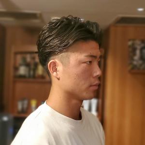 メンズパーマ 7:3スタイル - DAU BARBER SHOP 表参道掲載