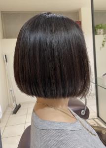 丸みボブ/グレージュアッシュ/前髪なしショート - Clanc横浜(クラン)掲載