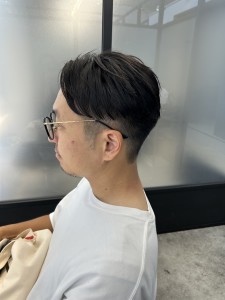 大人ツーブロック - MILA銀座  ハイトーン 縮毛矯正 ヘアケア掲載