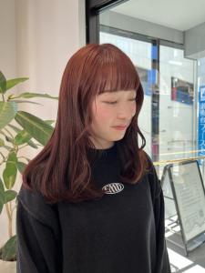 ブリーチなしレッドブラウン - KENJE 湘南台掲載