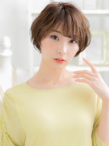外国人風小顔くびれショートマッシュパーマステップボーンカット - mod's hair【モッズヘア】越谷/越谷西口店掲載