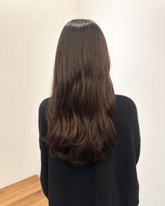 池袋 イルミナカラー  ロングヘア 髪質改善 ビターココア♪