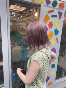切りっぱなしペールピンク - Riganuts 池袋店掲載