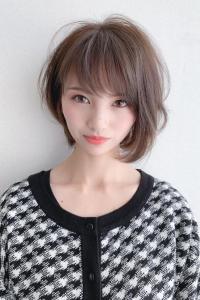 ★BERRY美髪切りっぱなしボブタンバルモリシフォンベージュ - hairs BERRY 長住店掲載