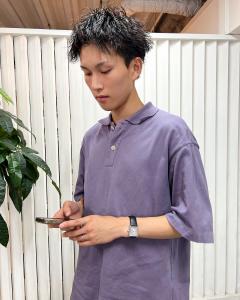 アップバングのツイストパーマ◎【池袋メンズ美容室] - メンズサロン IVY 池袋掲載