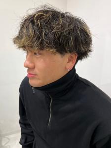 波巻きパーマ　マッシュパーマ　ハイライト - Ai WilL掲載