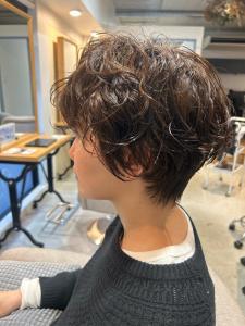 fleur岩政/ショートパーマ/30代40代/薬院 - fleur  by safari掲載