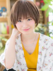 カーキグレージュ前下がりマッシュショート　アースカラー - COVER HAIR & SPA bliss 浦和西口店【カバー ヘア アンド スパ ブリス】掲載