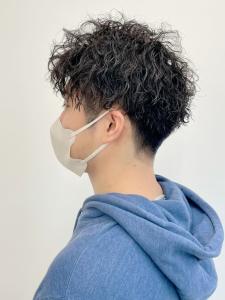 ツイストスパイラルパーマ　ツーブロック　マッシュパーマ - MENS SALON RUGGED 大野城店掲載
