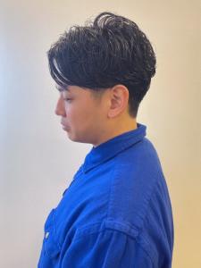 ビジネススタイル　ダウンパーマ　ツーブロック - MENS SALON RUGGED 大野城店掲載