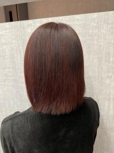 雰囲気変えたい時に！暗めボルドー！ - Lanisis Hair掲載