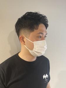 フェード風　やりすぎないビジネスショートアップバング - ドルクス日本橋掲載