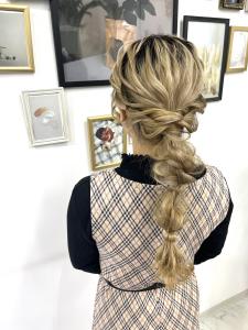 ルーズな編みおろし - hair make studio JEWEL掲載