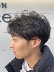 ふんわり束感ショートスタイル - first 長町南掲載