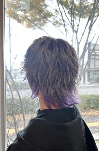 ブルーパープルインナーカラー - first 長町南掲載