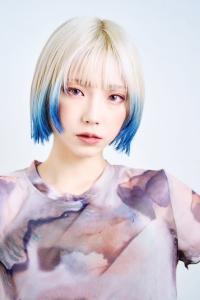 【UNIX港北】クリームソーダカラー#ブルーハワイ