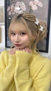 高めのサイドポニースタイル - hair make studio JEWEL掲載