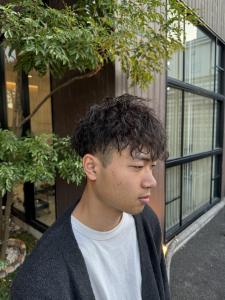 メンズツイストスパイラルパーマ/山本凌也 - NAP hair &Nalow homme掲載