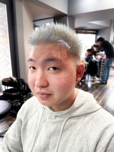 【ブリーチ ケアブリーチ メンズ ショート】 - hair＆make egerie掲載
