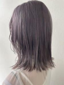 【宿里 沙也香】外ハネ×韓国風巻き×パープルカラーstyle - tipi hair salon 香椎・千早掲載