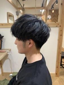 ［宿里沙也香］無造作マッシュ（刈り上げツーブロック黒髪） - tipi hair salon 香椎・千早掲載