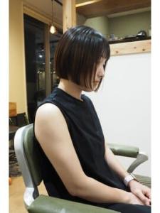 【宿里沙也香】顎ライン×前下がりボブ - tipi hair salon 香椎・千早掲載