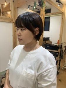 【宿里沙也香】顔まわりマッシュ×ショートスタイル - tipi hair salon 香椎・千早掲載