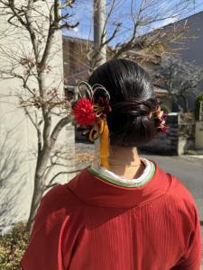 着物に合うヘアアレンジ - EMU international 春日部本店掲載
