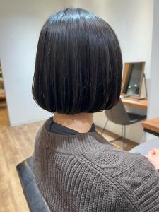 乾かすだけでおさまる丸みボブ - FURUSHO ASHIYA掲載