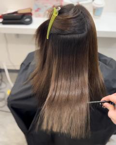 縮毛矯正　BeforeAfter - MILA銀座  ハイトーン 縮毛矯正 ヘアケア掲載