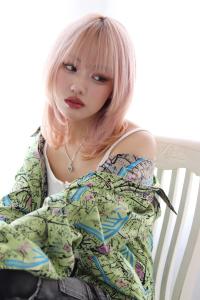 10代20代30代ペールピンクウルフ - hair+resort valentine掲載