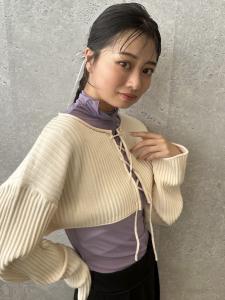 三軒茶屋_レディース_ロング_ヘアアレンジ_編み下ろし_小顔 - HAIR & MAKE EARTH 三軒茶屋店掲載