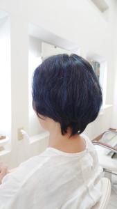 ショートヘアスタイル