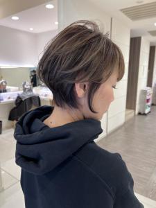 ?40代、50代に似合うショート　シフォンショート - marju銀座掲載