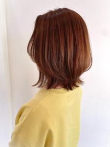 【MICHI 富田店　古作蓮】外ハネボブ　ウルフショート - HAIR MAKE MICHI 富田店掲載