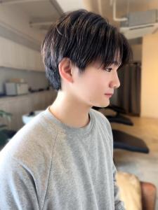 【pignon】メンズショート　ツーブロック　センターパート - 髪質改善 SEPT. 天神大名掲載