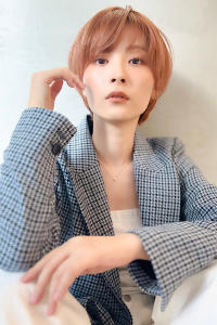 切りっぱなしボブエアリーロング美髪ピンクブラウン[大宮] - Lond enika 大宮掲載