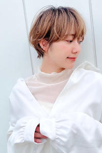 切りっぱなしボブエアリーロング美髪ピンクブラウン[大宮] - Lond enika 大宮掲載