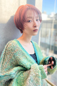 切りっぱなしボブエアリーロング美髪ピンクブラウン[大宮] - Lond enika 大宮掲載