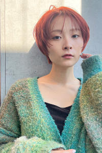 切りっぱなしボブエアリーロング美髪ピンクブラウン[大宮] - Lond enika 大宮掲載